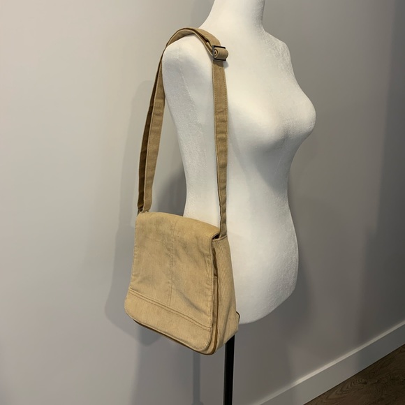 Vintage Aldo Corduroy Crossbody Bag - Picture 1 of 8